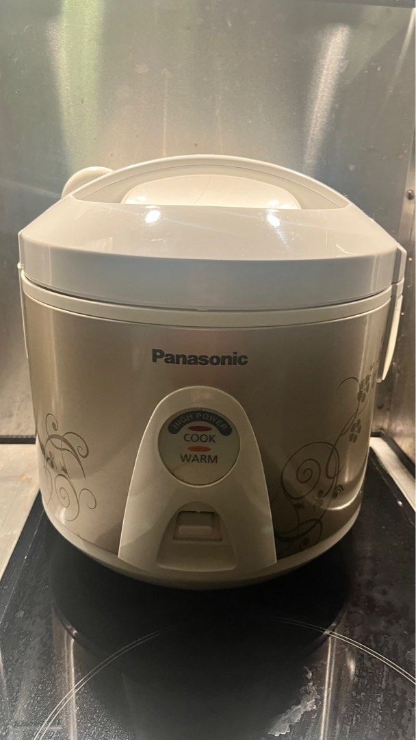 Panasonic sr-tem10 5 cup automatic rice cooker with steaming 220 volts