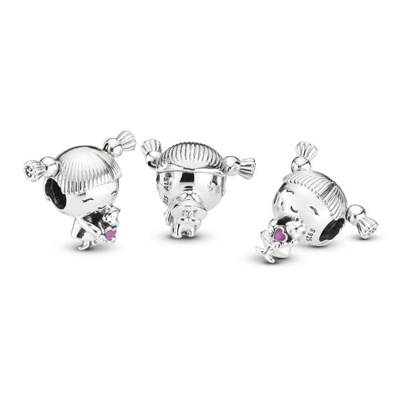 Girl with hotsell pigtails charm