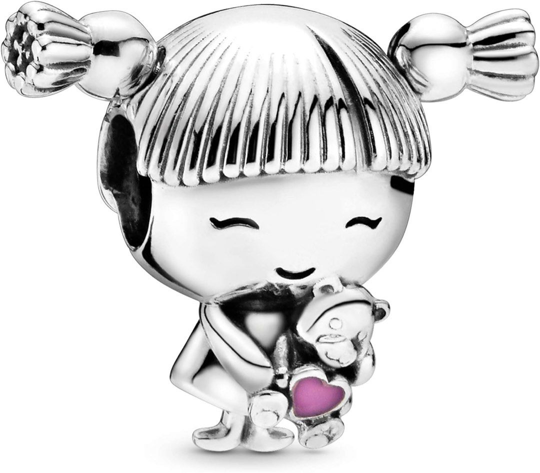 Girl with hotsell pigtails charm