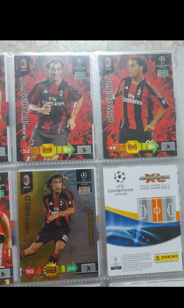 Panini Adrenalyn UCL : 2010-2011 (album 2), Hobbies & Toys, Collectibles &  Memorabilia, Vintage Collectibles on Carousell