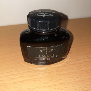 Parker Quink Ink Bottle - Black ( Calligraphy Ink )