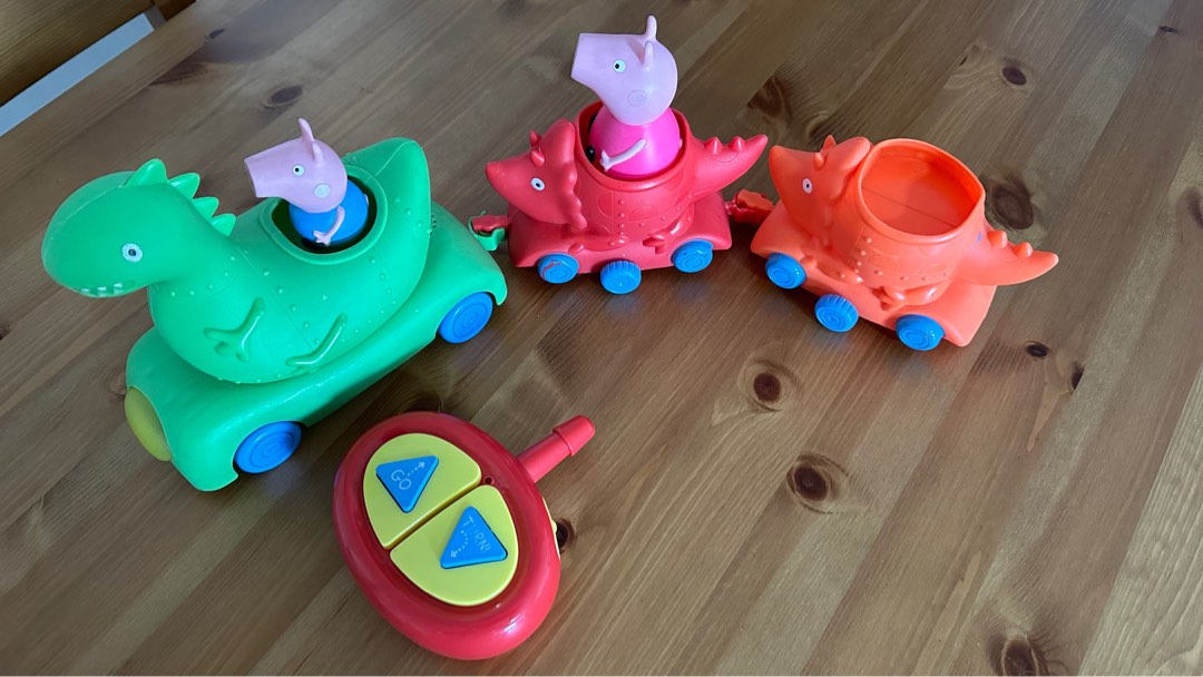 Peppa Pig remote control car toy with free gift, Hobbies & Toys, Toys