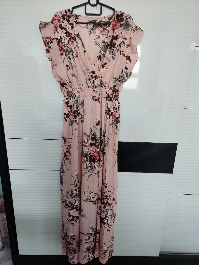 This  Floral Maxi Dress Is Lightweight and Comfortable