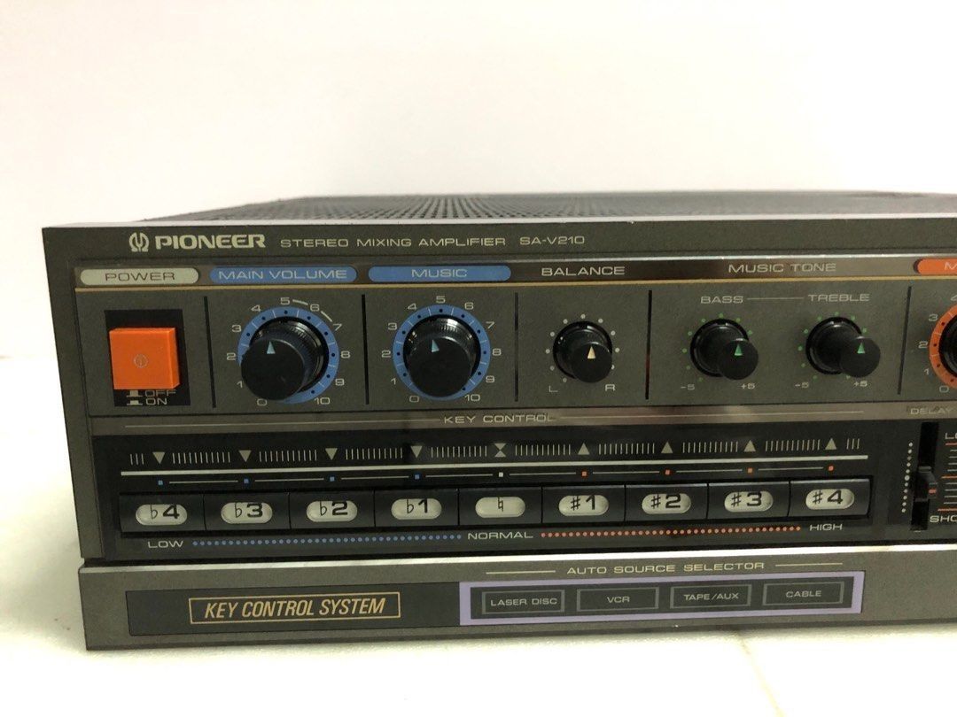 Pioneer SAV210 高級 專業用 卡拉OK 擴音機 Stereo Mixing karaoke Amplifier Digital