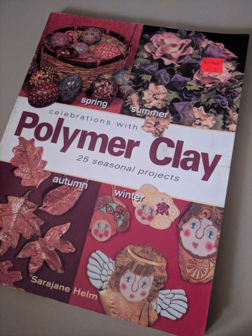 Polymer Clay Book and Magazines (Category: Craft Supplies & Tools) located in Dasmarinas. Submitted by jarzy82 (Listing ID 1269554627, Image 1). Description: Celebrations with Polymer Clay: P100 Polymer Cafe: P40 each All in good condition. One Polymer Cafe issue has torn pages. You may ask for more photos. Shipping fee = buyer's responsibility Enjoy!.