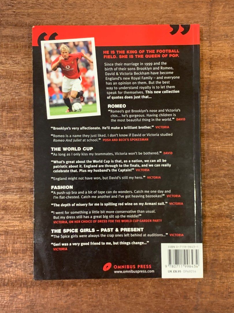 【洋書】Posh & Becks Talking Jo Stevenson Posh & Becks 