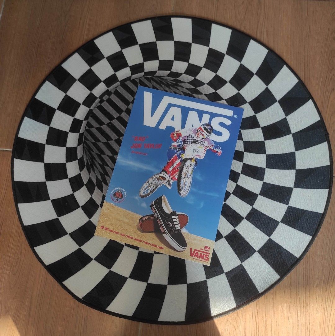 Poster Vans (40*28 CM), Desain Kerajinan Tangan, Karya Seni di