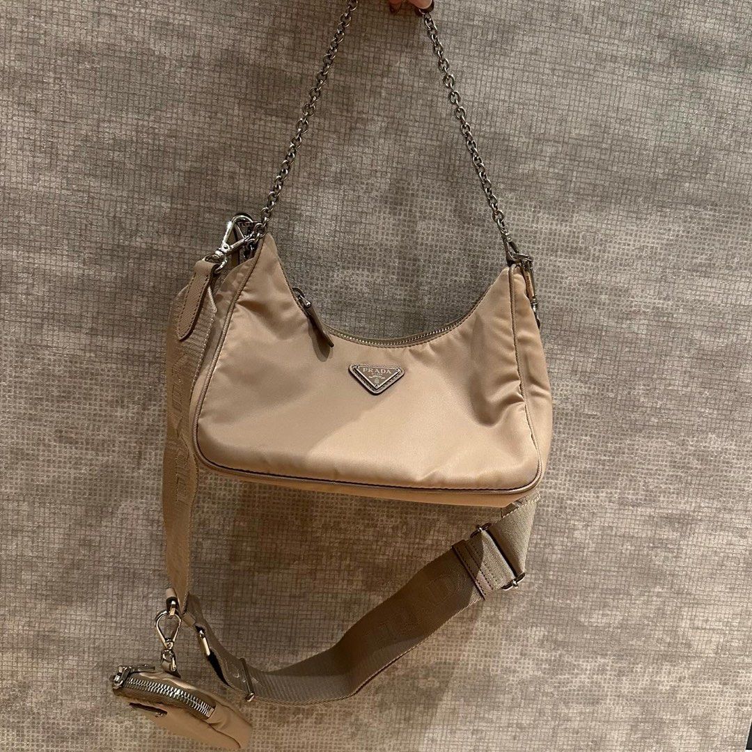 Prada crossbody bag thick strap sales
