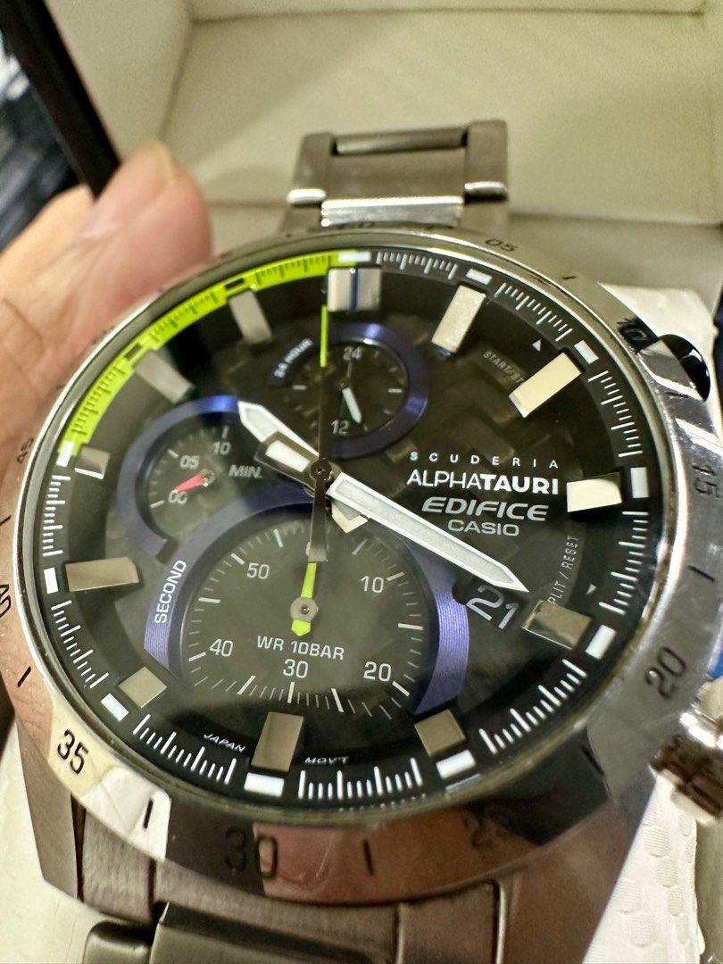 PRE-LOVED WATCH EDIFICE X F1 FORMULA (Category: Men's Watches) located in Makati City. Submitted by jpm07 (Listing ID 1269494441, Image 2). Description: .