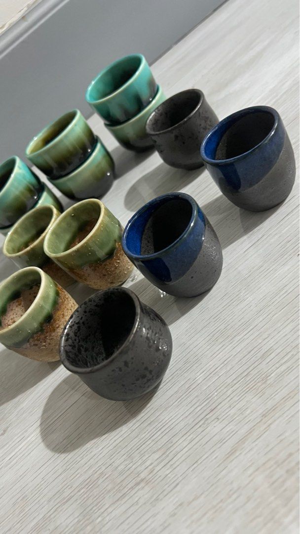 Premium Teacup Stoneware (Category: Coffee & Tea Tableware) located in Makati City. Submitted by prelovedandlovedbyt (Listing ID 1269629820, Image 1). Description: - 13 pcs - from Japan - bought for around 2k as a set - toxic free .