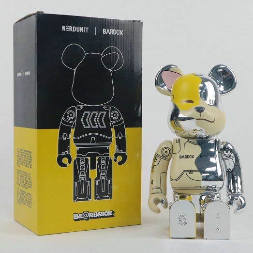 BE@RBRICK x Nerdunit x Bardox 400%, Hobbies & Toys, Toys & Games ...