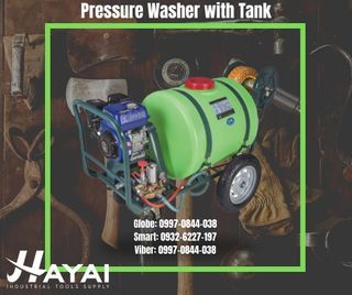 Pressure Washer with Tank