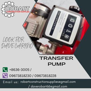 PRIME TRANSFER PUMP