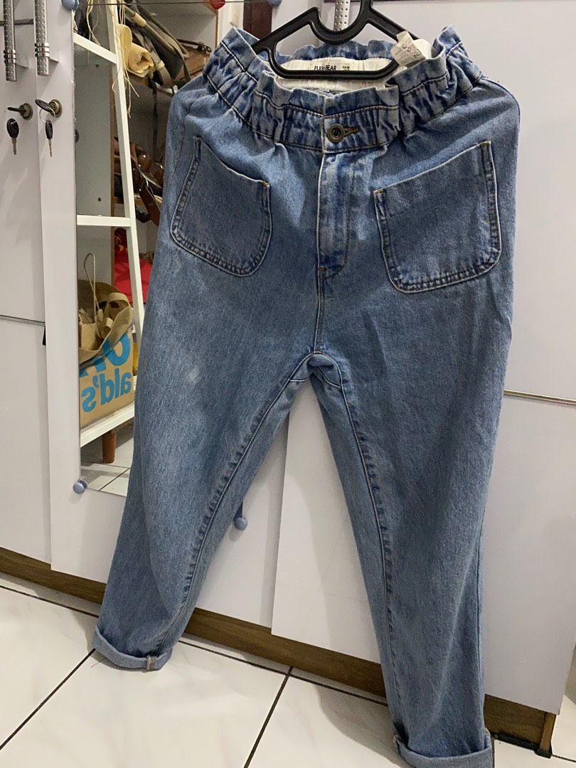 Pantalones boyfriend new arrivals pull and bear