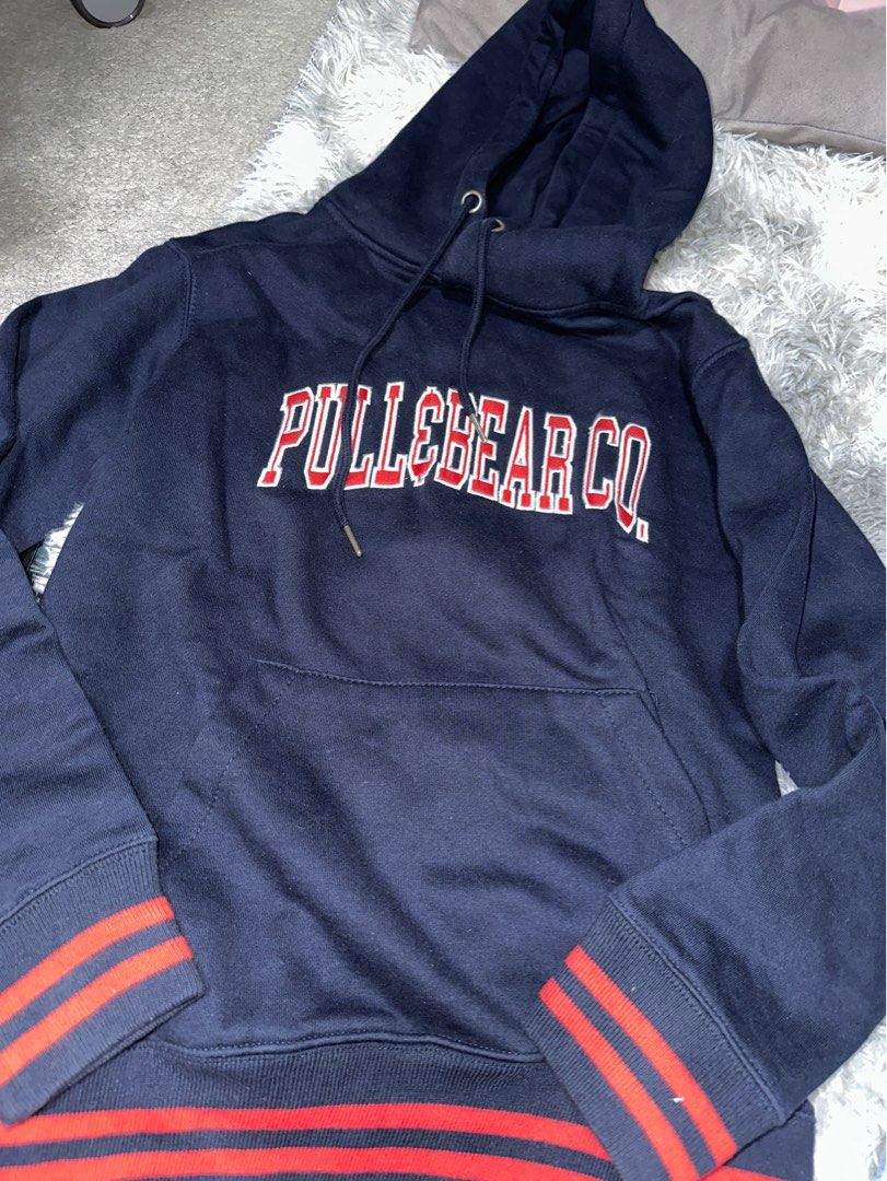Pull Bear Navy Hoodie