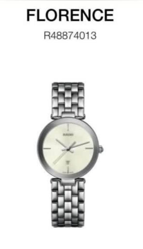 Rado florence cheap silver watch