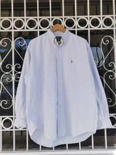 Ralph Lauren Polo Long Sleeve Button down Small Stripe