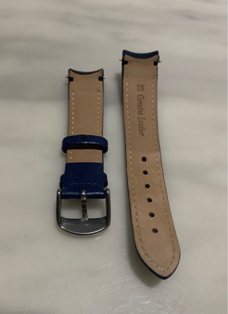Genuine omega shop leather strap