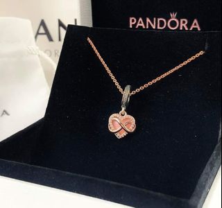 SALE 💙 PANDORA INFINITY HEART NECKLACE