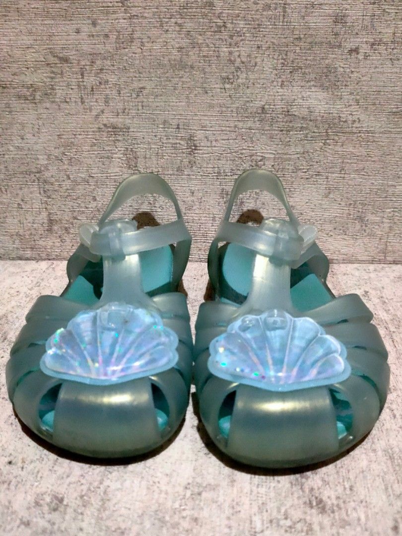 Mini melissa shell new arrivals sandals