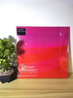 SEALED: LANY- MALIBU NIGHTS LIMITED EDITION CLEAR VINYL  (LP PLAKA NOT CD)