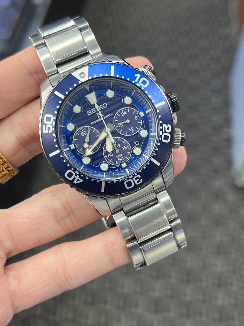 Seiko save sales the ocean solar