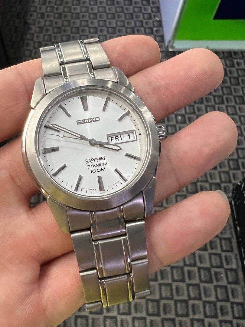Seiko titanium hot sale sapphire automatic