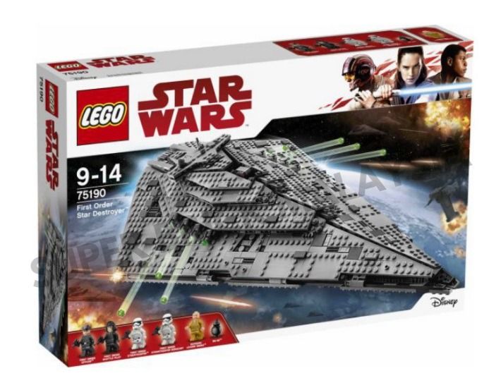 SET 75190 LEGO STAR WARS First Order Star Destroyer BRAND NEW