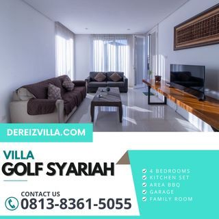 SEWA VILLA (WA) 0813-8361-5055 VILLA GOLF SYARIAH Villa Di Bandung Dago