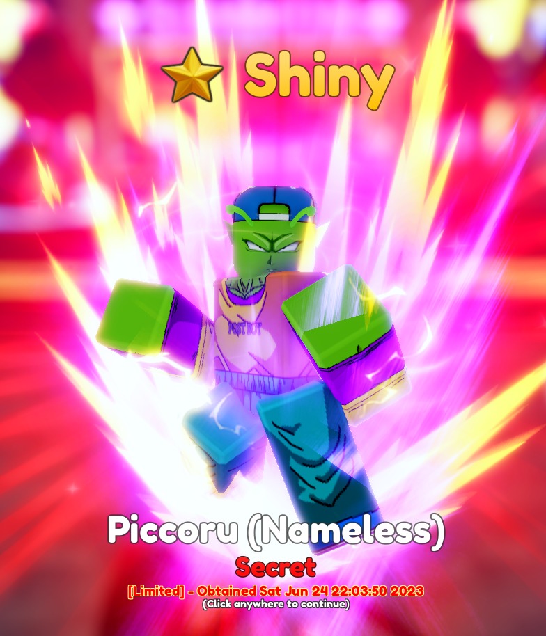 Shiny Piccolo Anime Adventures [ROBLOX], Video Gaming, Gaming