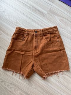 Red shorts, Women's Fashion, Bottoms, Shorts on Carousell