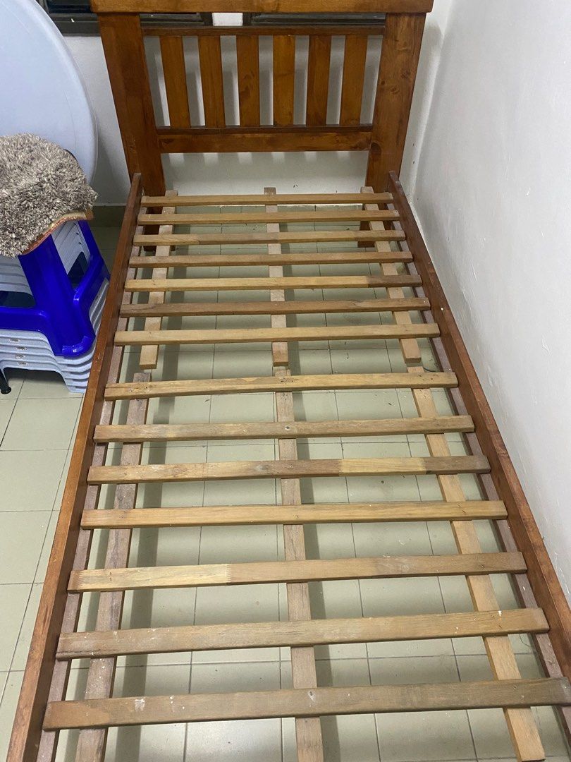 Single bed frame Katil single