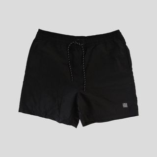 Size 38+, Aeropostale Men's Nylon Polyesters Short Black Drawstring Garterized Inside Mesh Beach Shorts Board Shorts