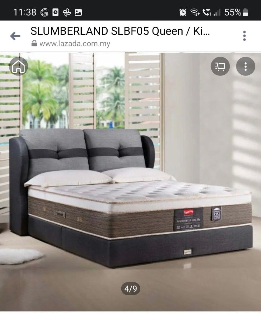 Slumberland hot sale bed frames