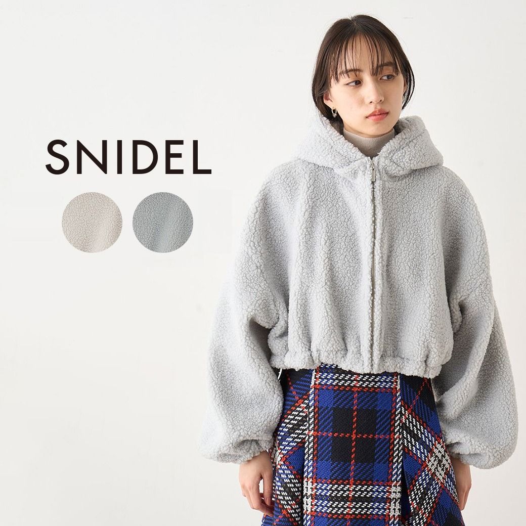 SNIDEL 短身連帽外套, 女裝, 外套及戶外衣服- Carousell