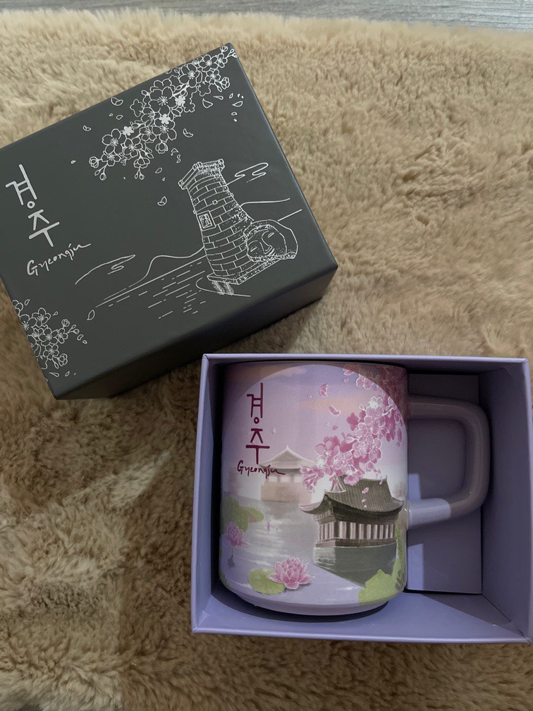 Starbucks Korea mug (Gyeongju city), Furniture & Home Living