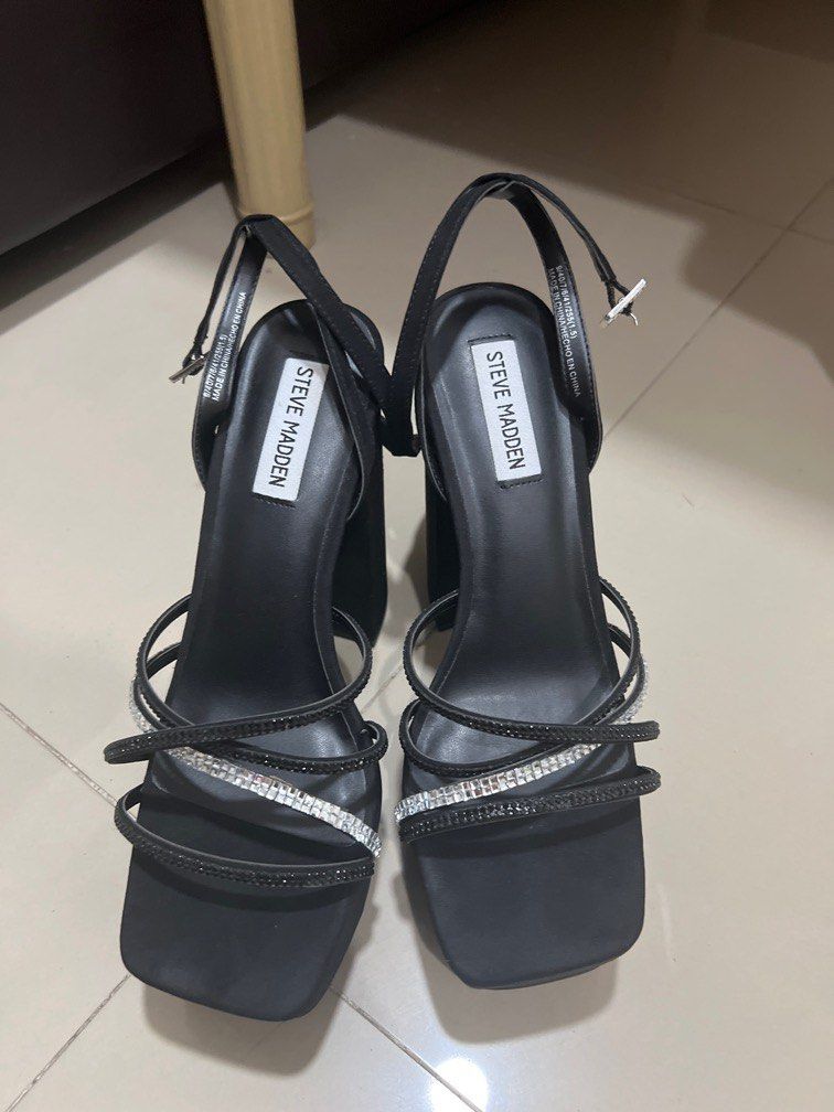 Steve madden chunky heels online
