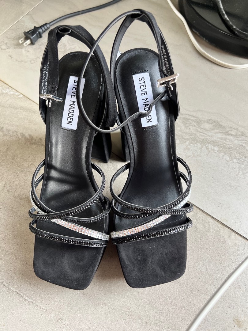 Steve Madden Chunky Heels Women s Fashion Footwear Heels