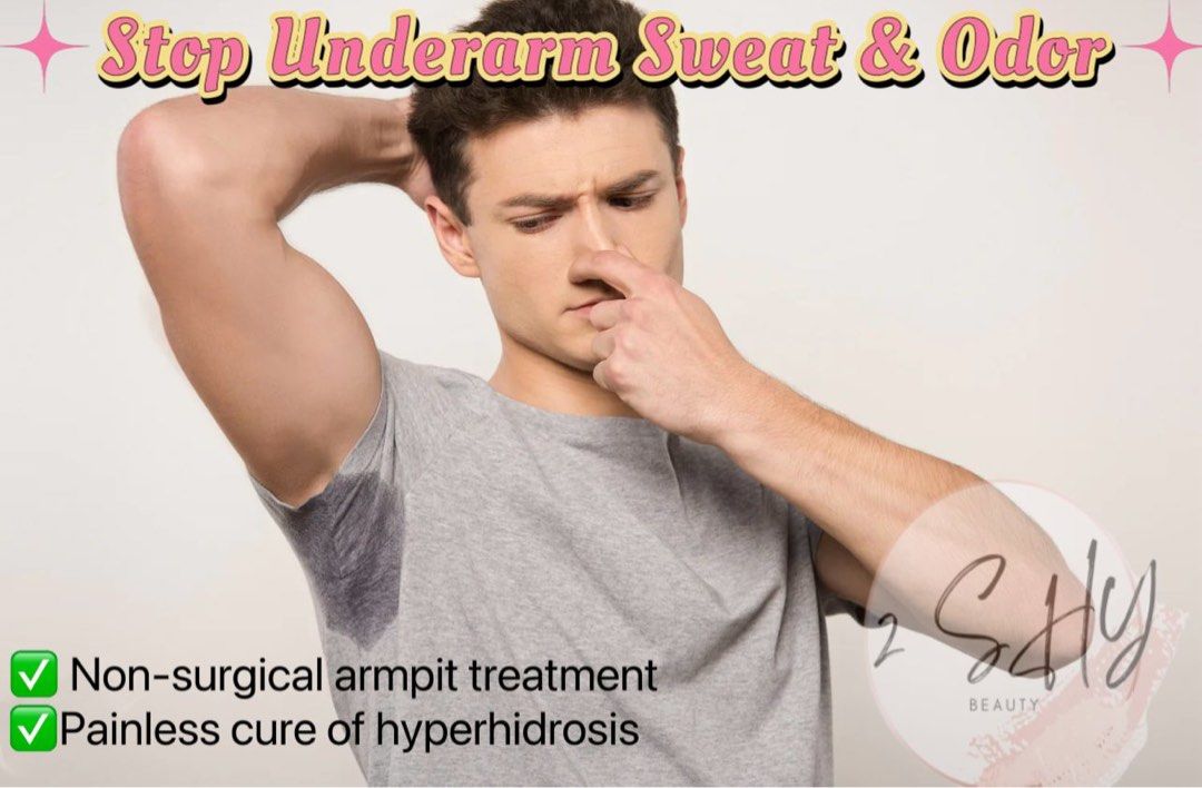Stop Underarm Sweat & Odor Treatment (This treatment suits for face & body), Lifestyle Services