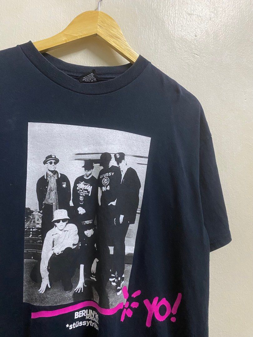 Stussy Tribe Berlin 89 Nostalgia Shirt, Men's Fashion, Tops & Sets