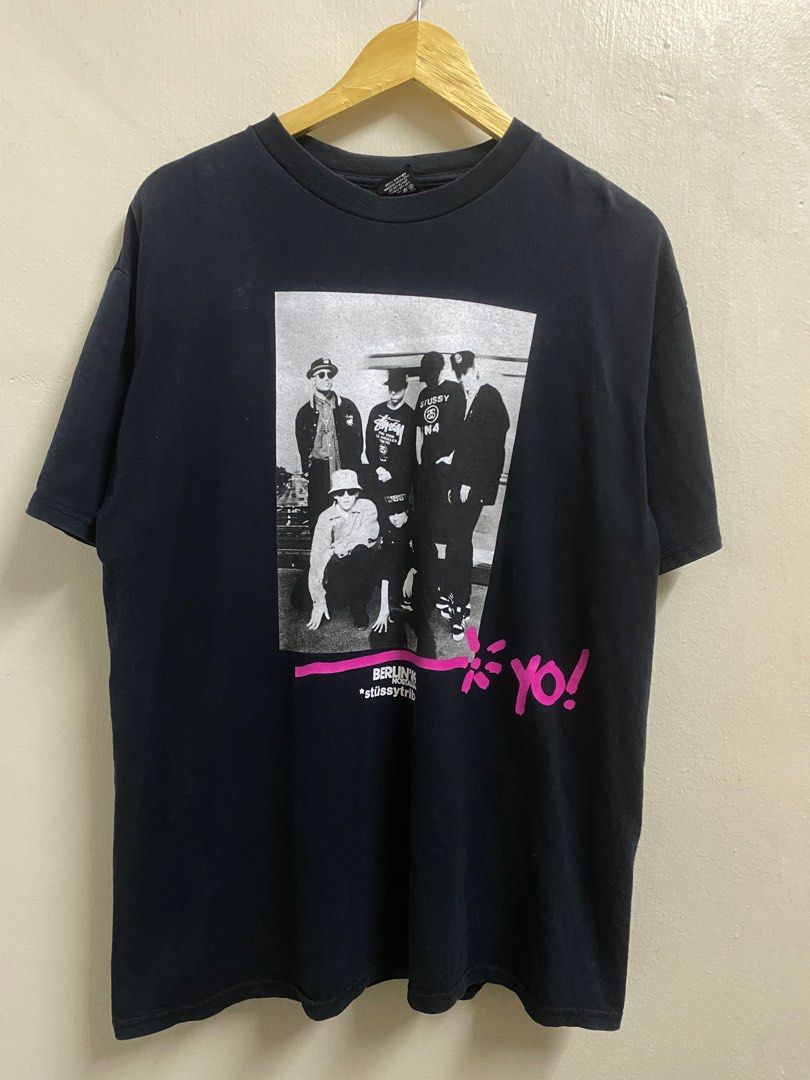 Stussy Tribe Berlin 89 Nostalgia Shirt, Men's Fashion, Tops & Sets