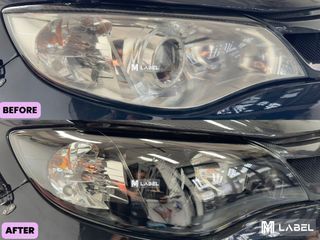 Subaru Impreza WRX - Headlight Restoration + Blackout