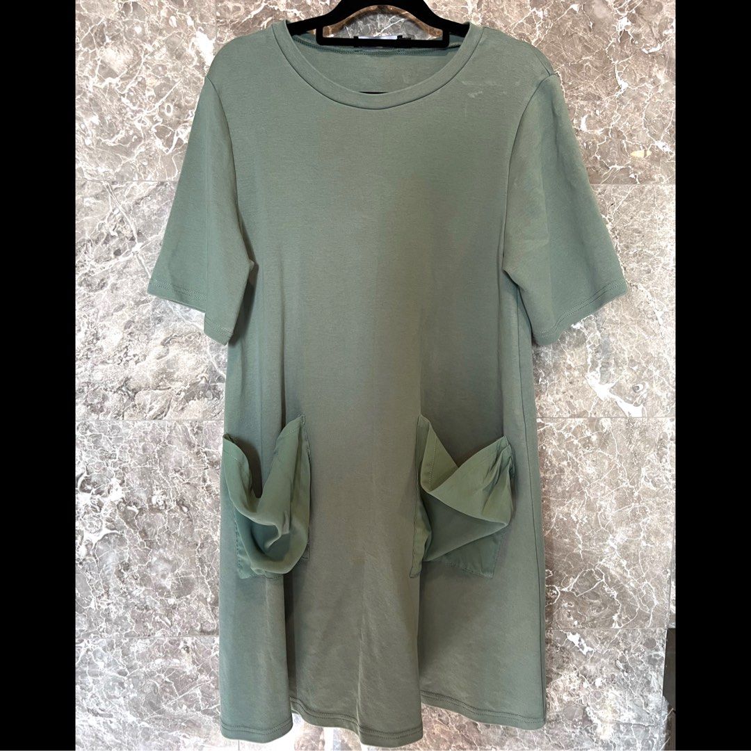 Casual dress outlet green