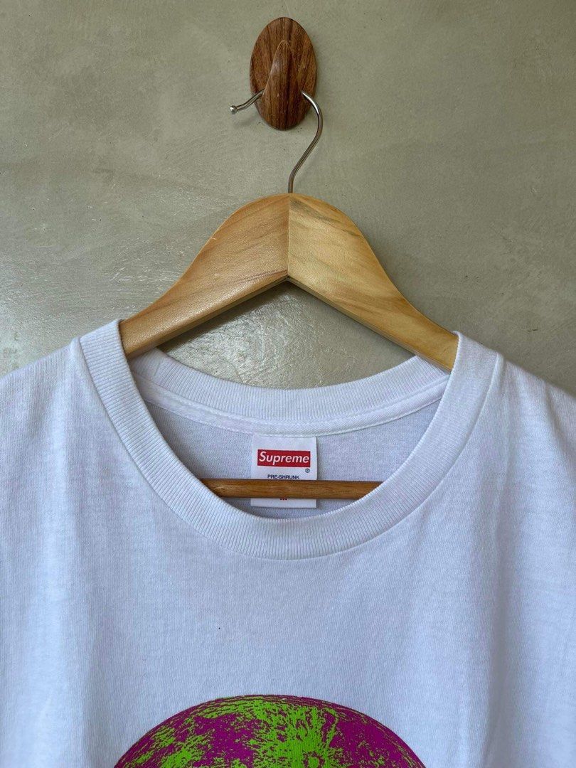 SUPREME LUNAR GLOBE TEE Men s Fashion Tops Sets Tshirts