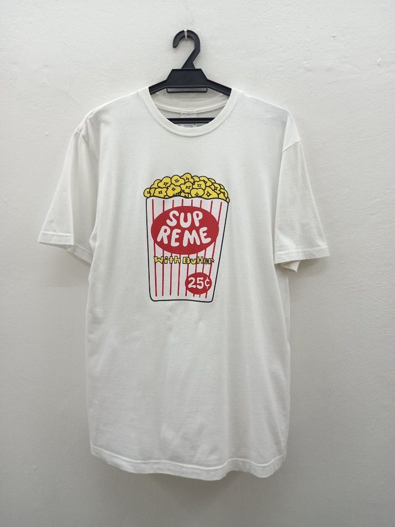 Supreme popcorn tee deals