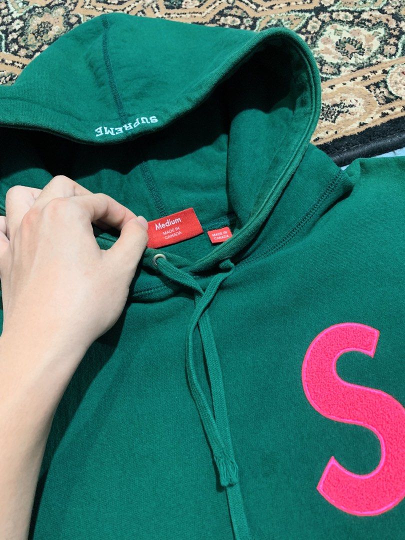Supreme s logo hoodie fw19 store