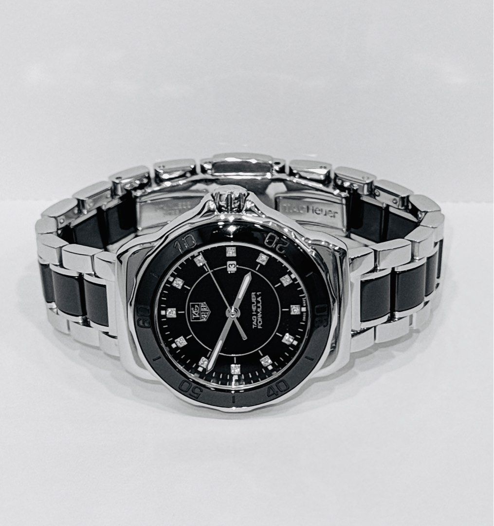 Tag black discount ceramic watch