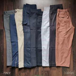 TEASER‼️MEN'S SIGNATURE TROUSERS | Made in Italy - Japan