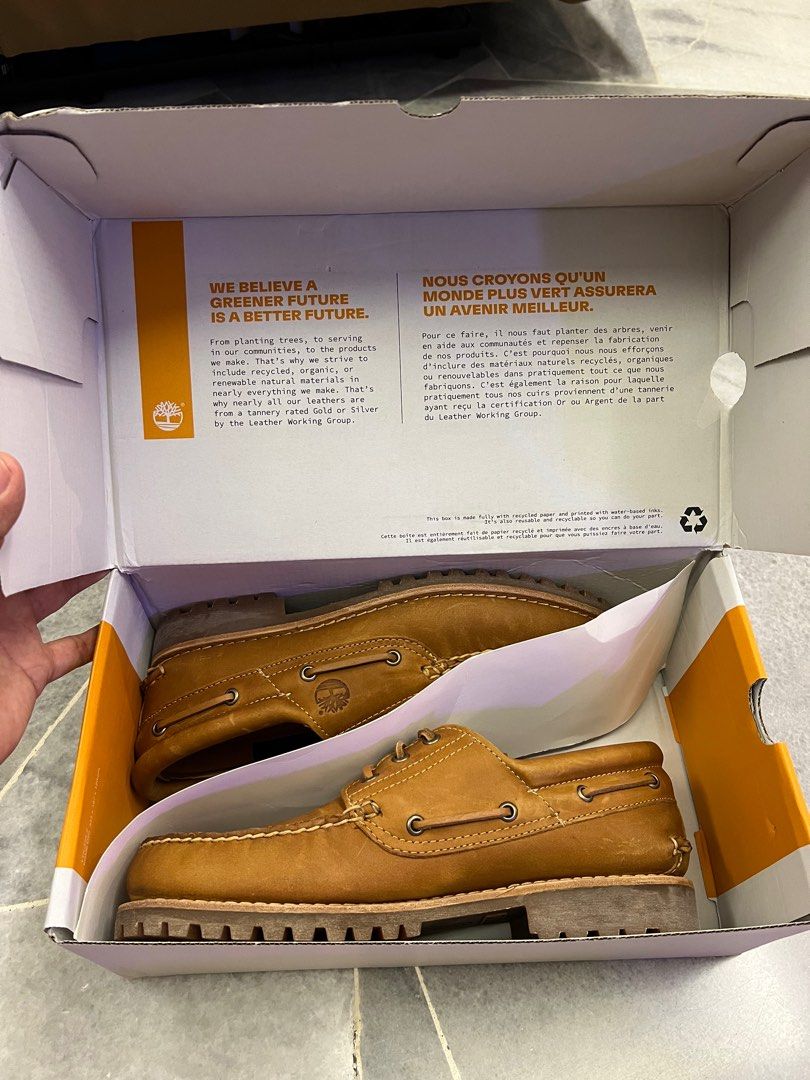 Timberland handsewn boat shoes top