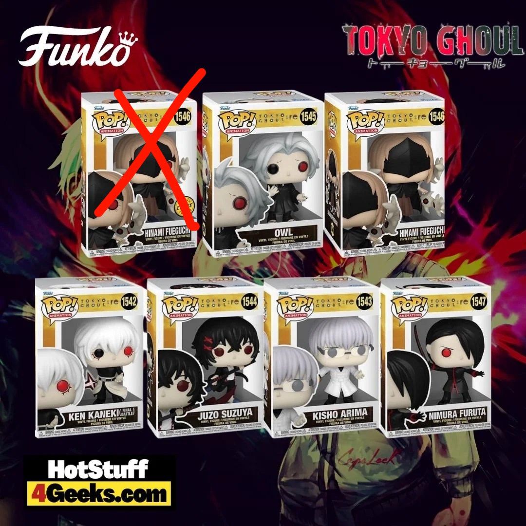 Tokyo Ghoul Upcoming Funko Pop Preorder PO New Release Hobbies